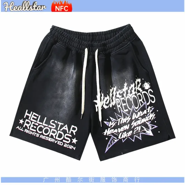 Hellstar Records Shorts Heaven Sounds Graphic