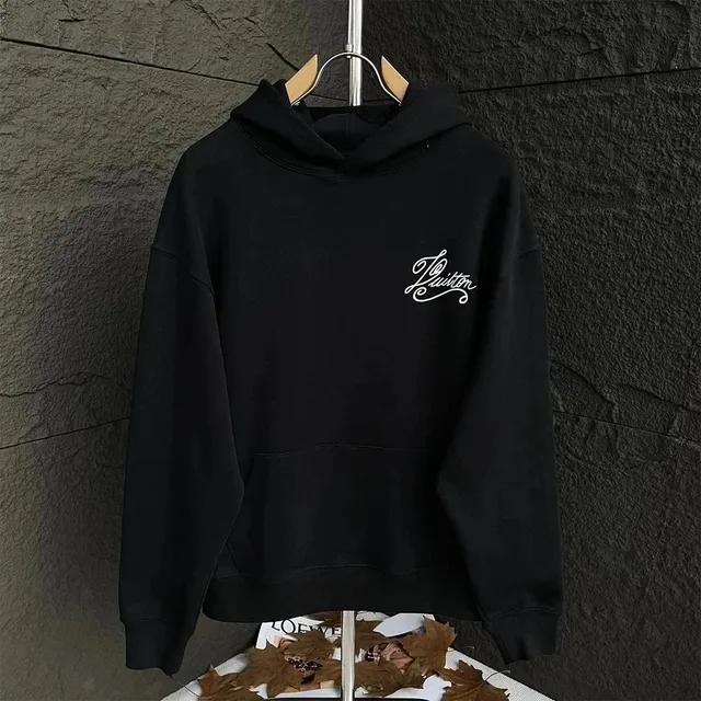 Louis Vuitton Hoodie White Script Logo