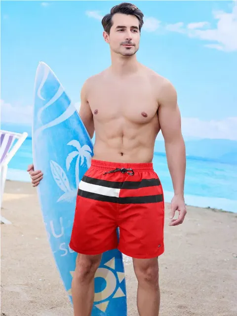 Board Shorts Stripe Panel