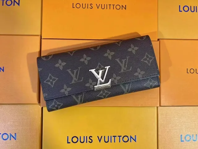 Louis Vuitton Long Wallet Monogram Eclipse