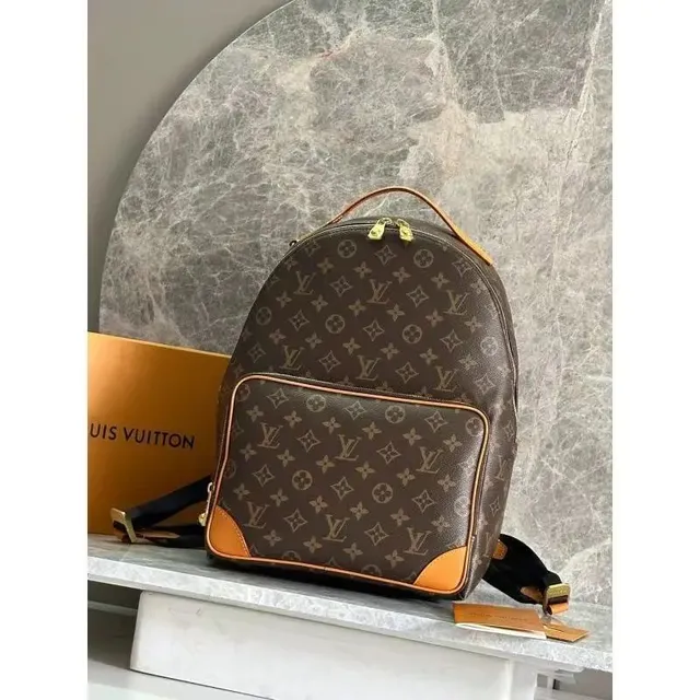 Louis Vuitton Monogram Canvas Backpack Classic Brown