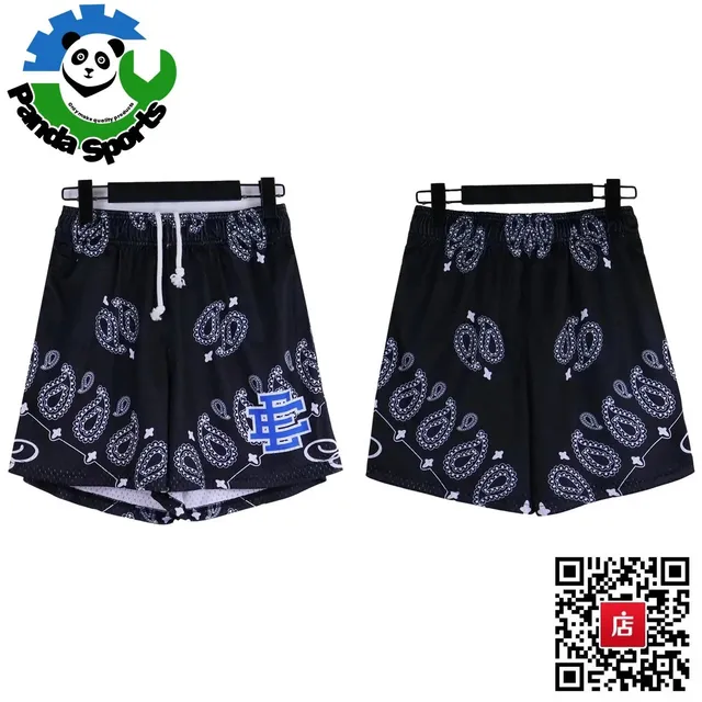 BAPE Bandana Print Shorts Paisley Pattern