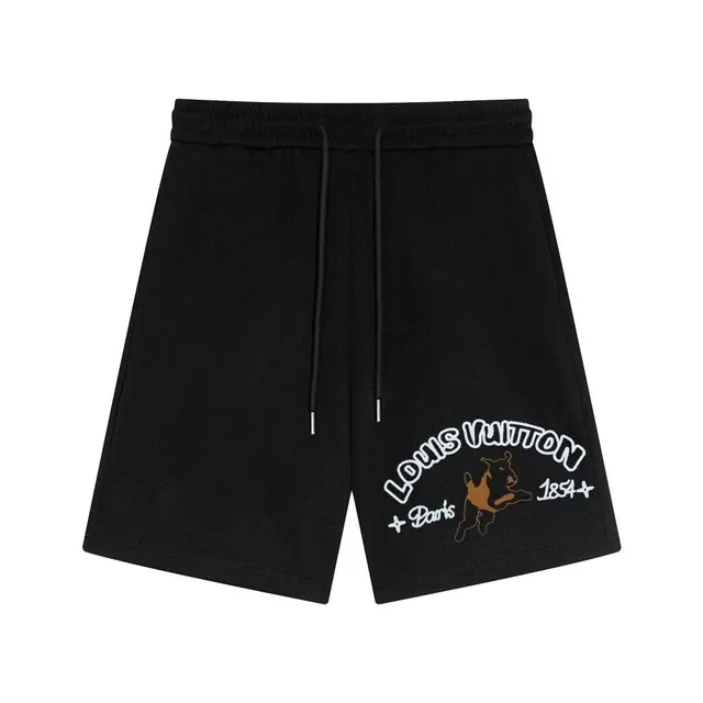 Louis Vuitton Logo-Print Shorts LV x Dior Collaboration
