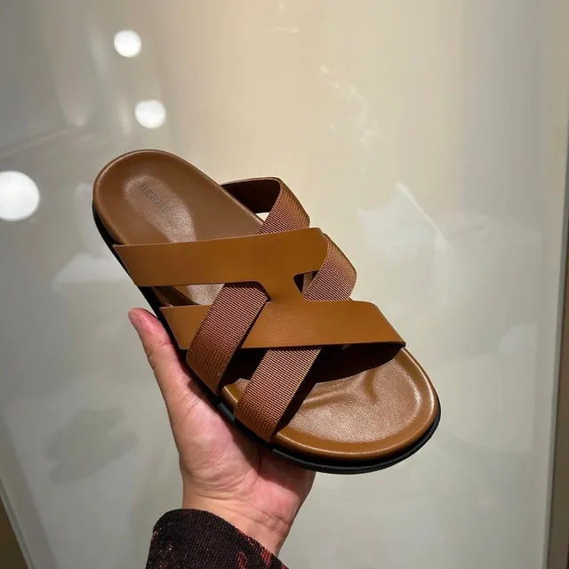Hermès Oran Sandal Cross-Strap