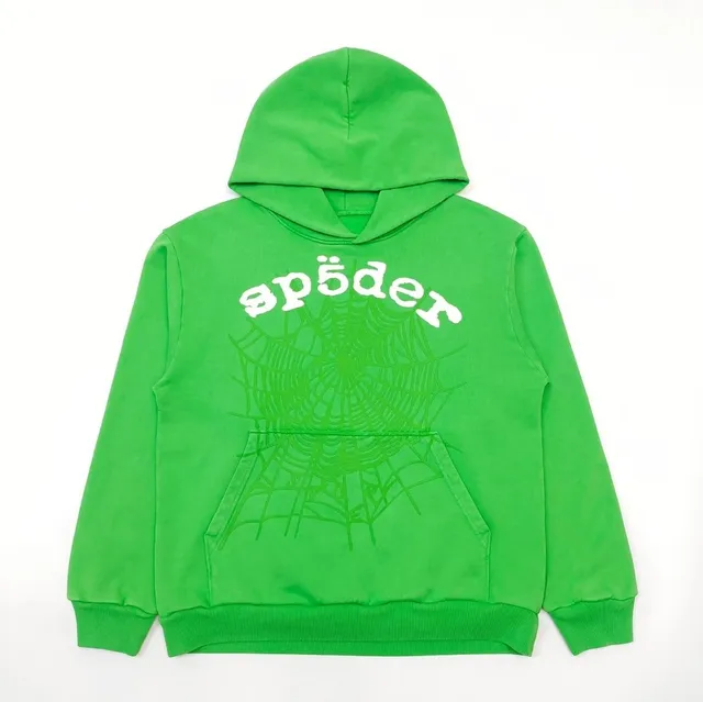 Web Hoodie Slime Green