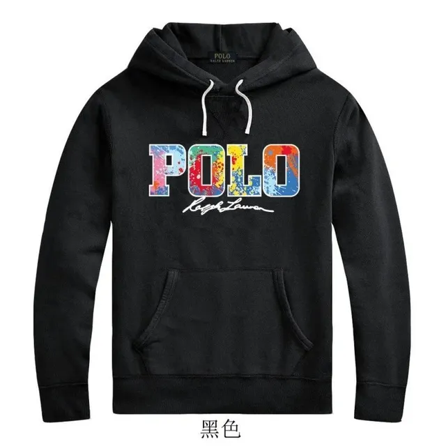 Polo Ralph Lauren Polo Hoodie Multi-Color Paint Splatter Logo