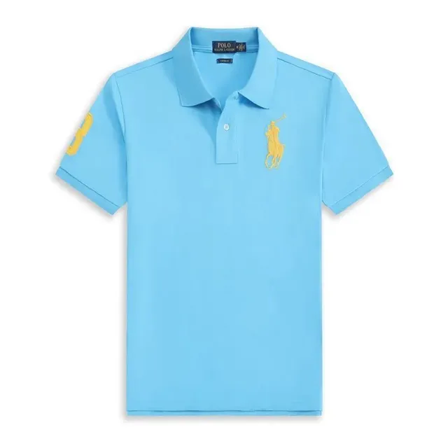 POLO湖蓝大黄标