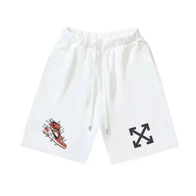 Off-White × Nike Graphic Shorts Sneaker Anatomy Print