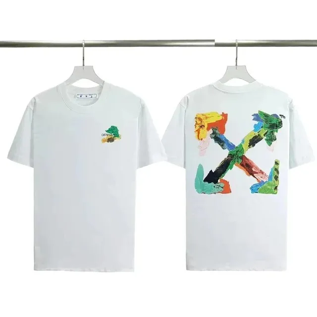 Off-White Graphic T-Shirt Painted X