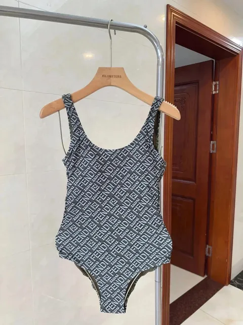 Fendi Logo Print Bodysuit All-Over FF Monogram