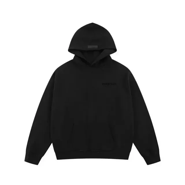 Fear of God Essentials Hoodie Black