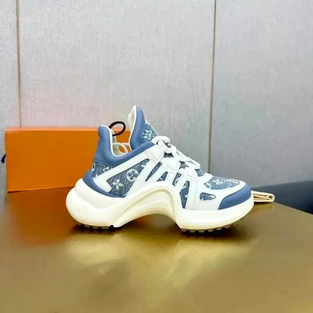 Louis Vuitton LV Trainer Denim Monogram