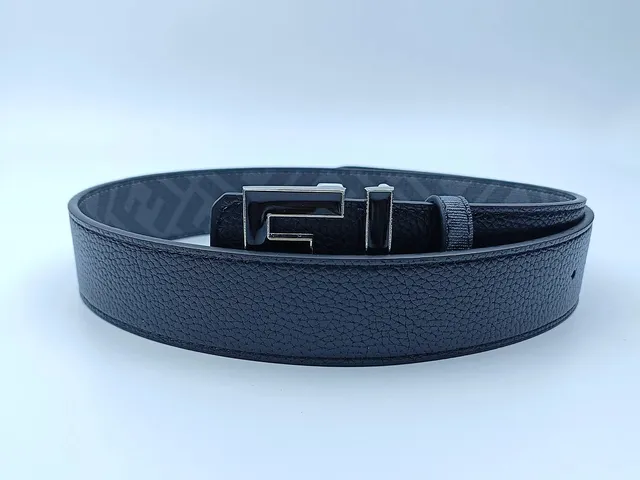 Fendi Belt FF Logo Buckle