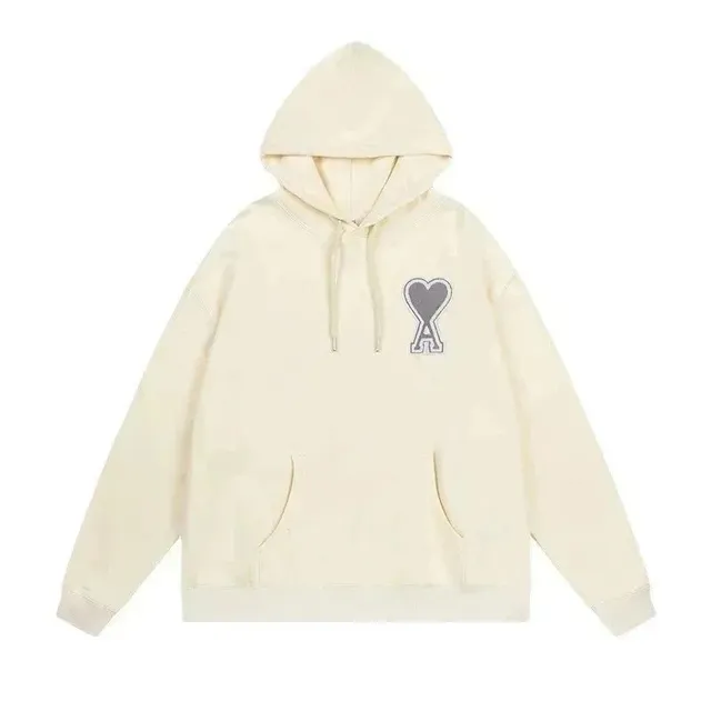 AMI Paris Hoodie Heart Logo