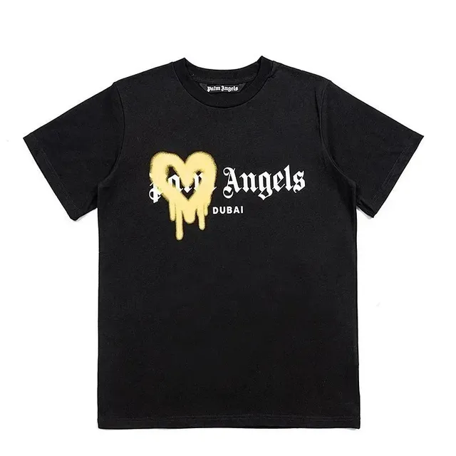 Palm Angels Graphic Tee Dubai Heart