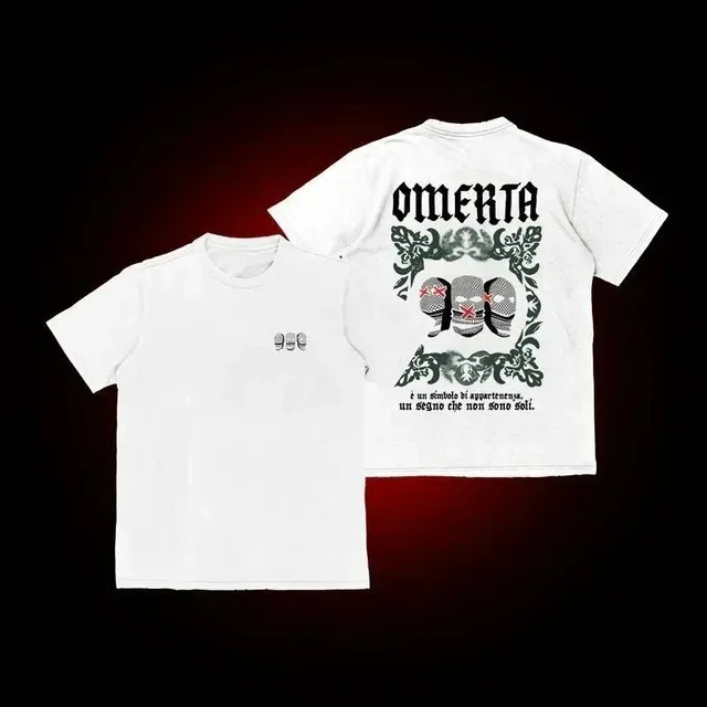 Graphic T-Shirt Omerta Print