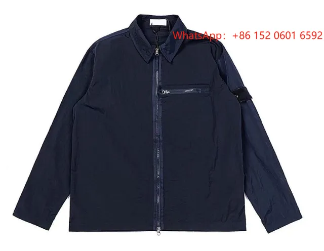 Stone Island Goggle Jacket Navy