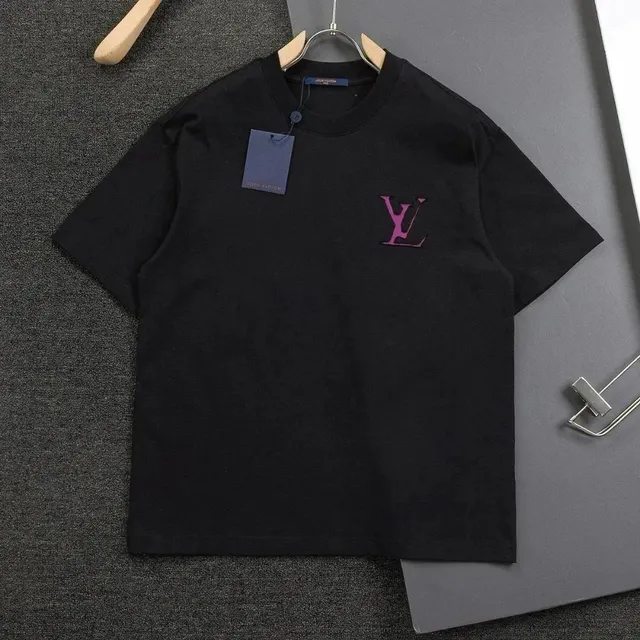 Louis Vuitton LV Logo T-Shirt Purple Monogram