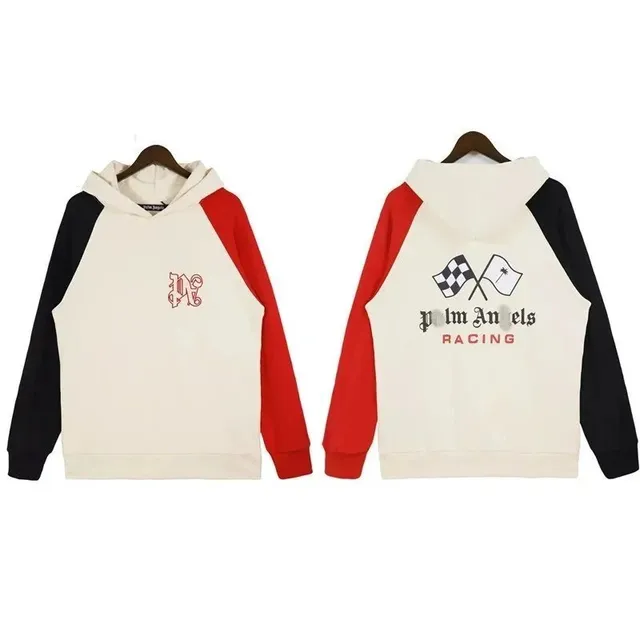 Palm Angels Racing Hoodie Colorblock