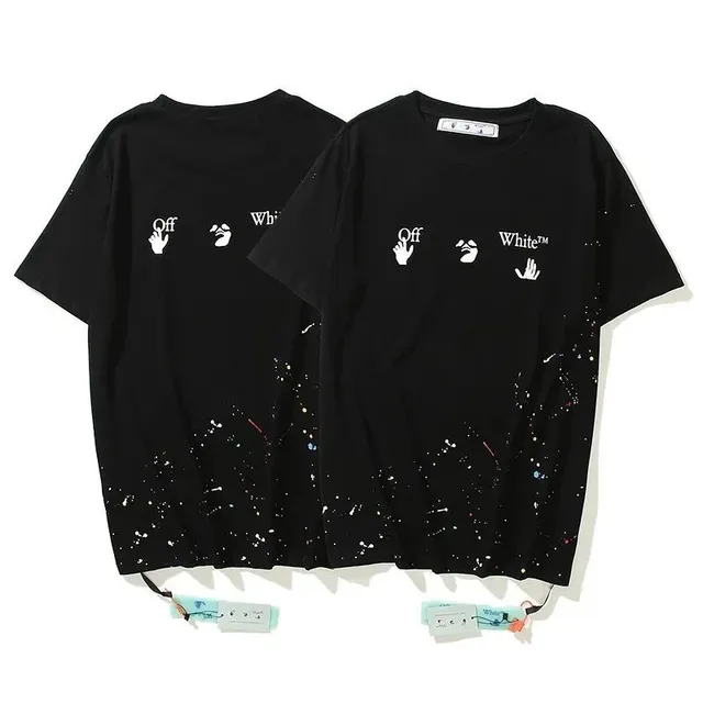 Off-White Paint Splatter Tee Off-White™ Industrial