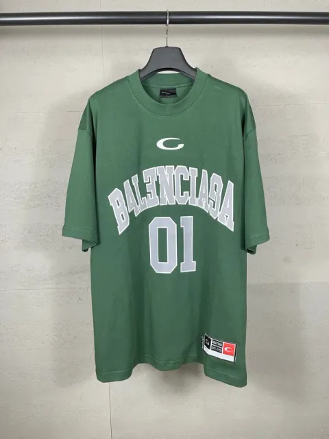 Balenciaga College Tee 01 Arch Logo