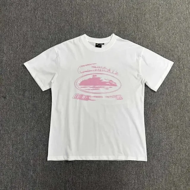 Lacoste Graphic T-Shirt Pink Crocodile Print