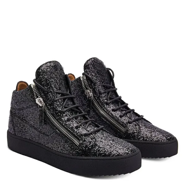 Giuseppe Zanotti High-Top Sneaker Glitter