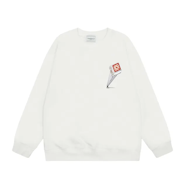 Casablanca Crewneck Sweatshirt Column Print