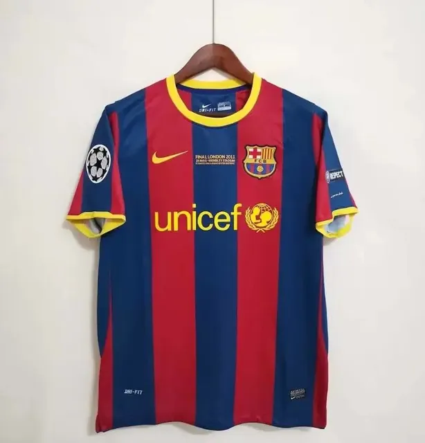 Adidas FC Barcelona Home Jersey 2011 UEFA Champions League Final