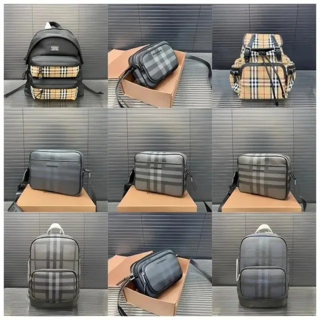 Burberry Check Print Bag