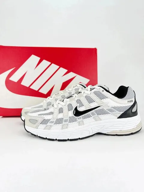 Nike P-6000 White/Black