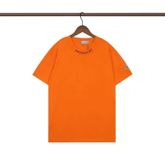 Moncler Logo T-Shirt Embroidered Neck
