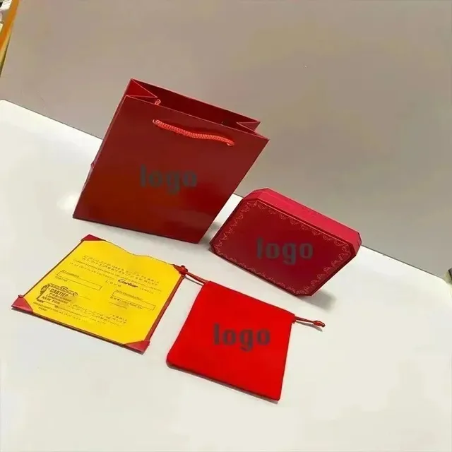 Cartier Authentication Packaging Set Red and Yellow