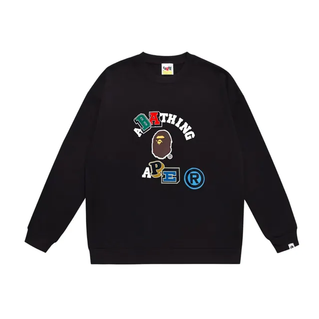 BAPE Crewneck Sweatshirt Multi-Logo