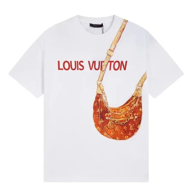 Louis Vuitton Graphic T-Shirt LV Bag Print