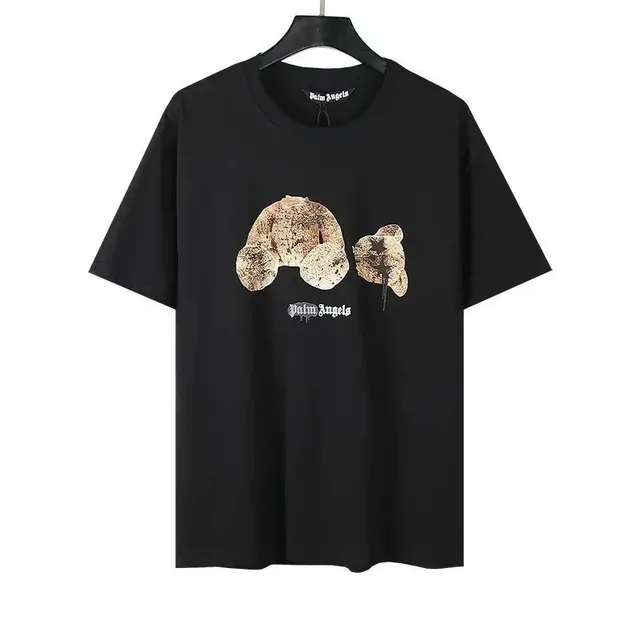 Palm Angels Graphic Tee Bear Print