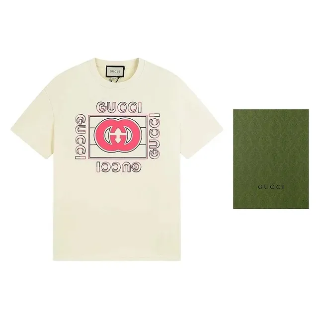 Gucci GG Logo T-Shirt Double G Print