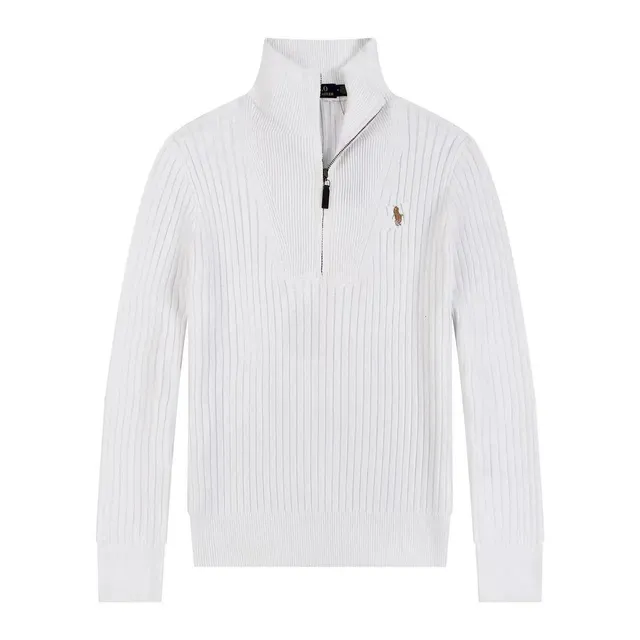 Polo Ralph Lauren Quarter-Zip Sweater Ribbed Knit