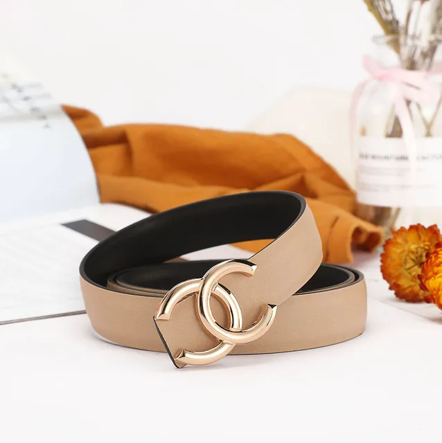 Chanel Double C Buckle Belt Reversible Beige/Black