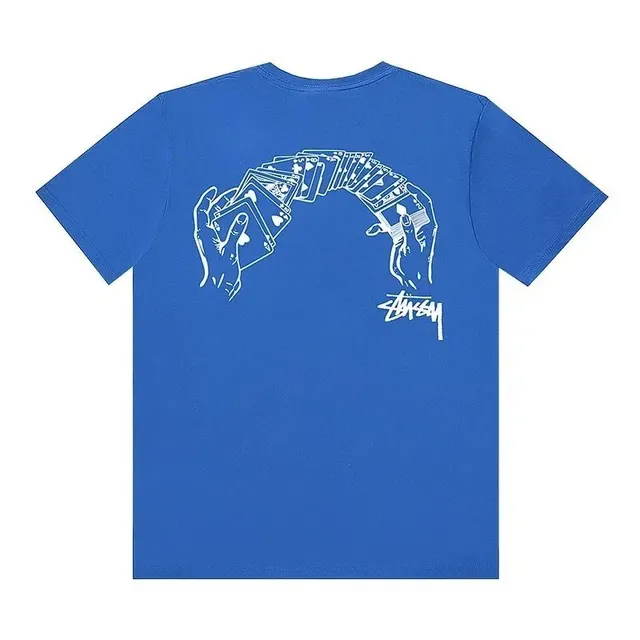 Stüssy Graphic T-Shirt Playing Cards Print