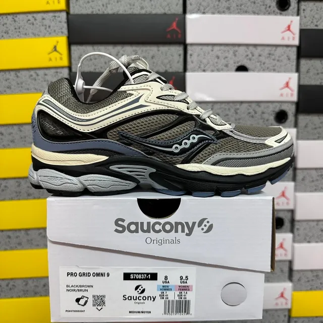 Saucony Pro Grid Omni 9 Black/Brown