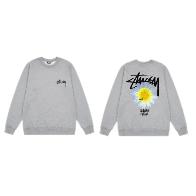 Stüssy Crewneck Sweatshirt Daisy Print
