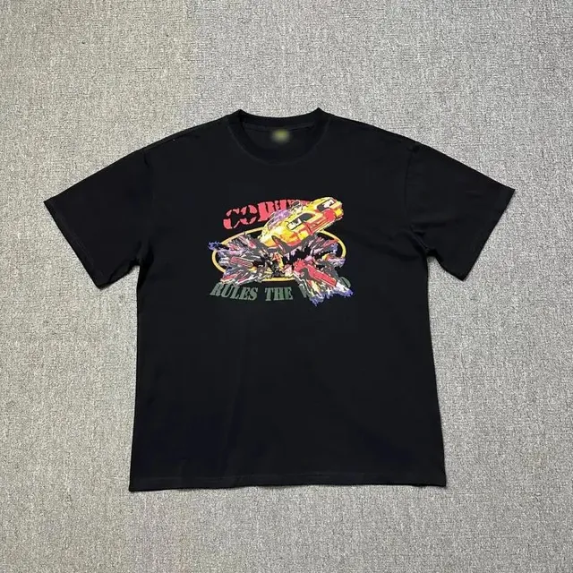 Corteiz Graphic Tee Corrupt Rules The World