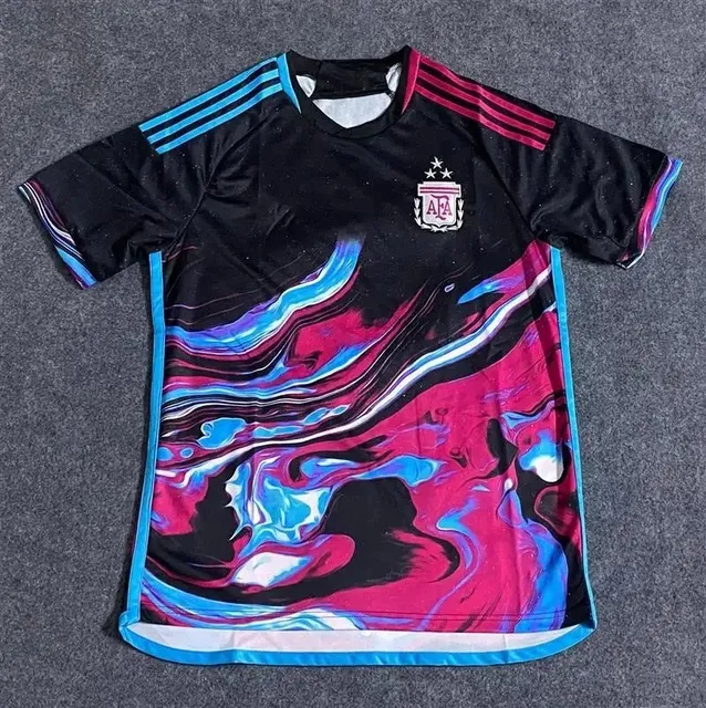 Adidas × Argentina National Team Argentina Away Jersey Marbled Print