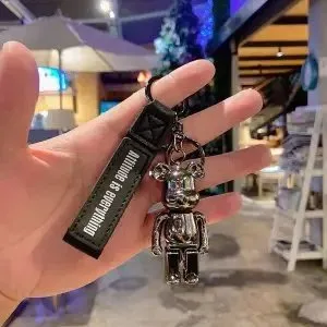 Be@rbrick Bearbrick Keychain Chrome Hearts x Bearbrick