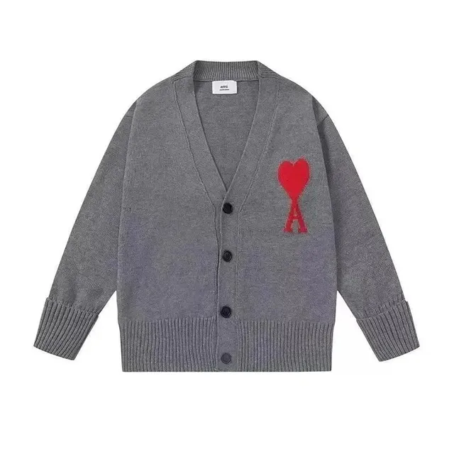 Amiri Cardigan Heart Logo