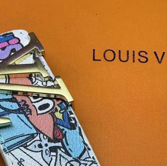 Louis Vuitton LV Belt Kaws Collaboration