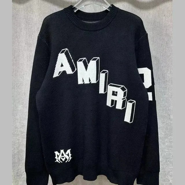 Amiri Knit Sweater 3D Logo