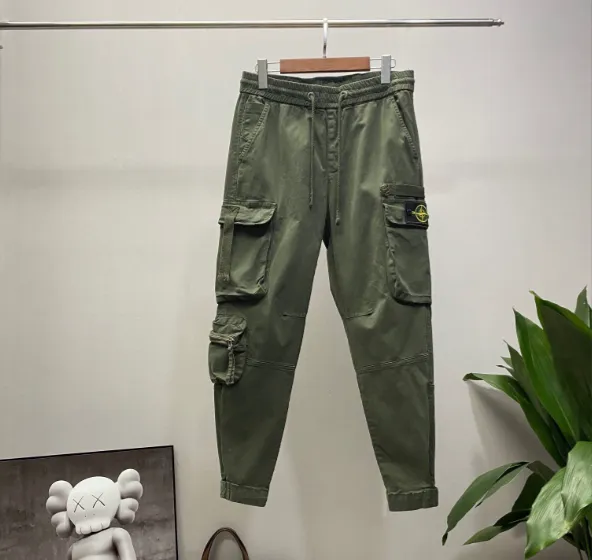 Stone Island Cargo Pants Olive Green