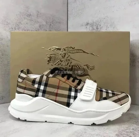 Burberry Runner Sneaker Check Print